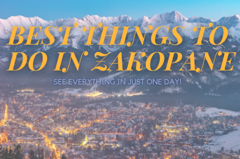 ZAKOPANE – ONE DAY IN THE MOUNTAIN TOWN